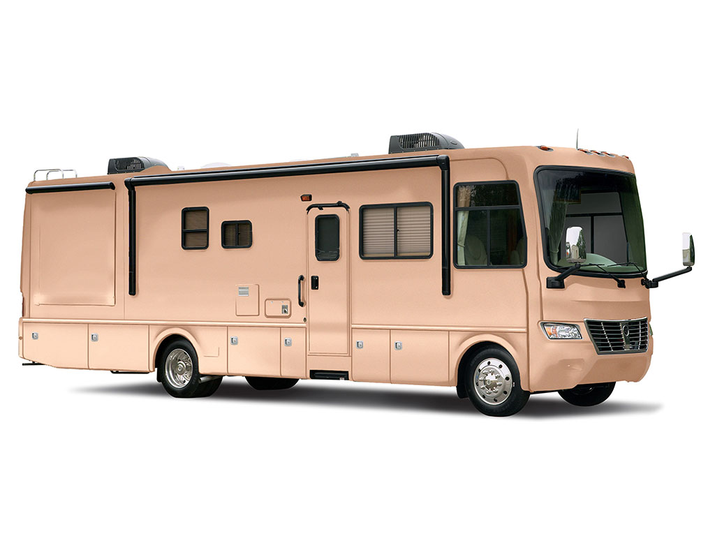 Rwraps Gloss Metallic Champagne Gold Recreational Vehicle Wraps