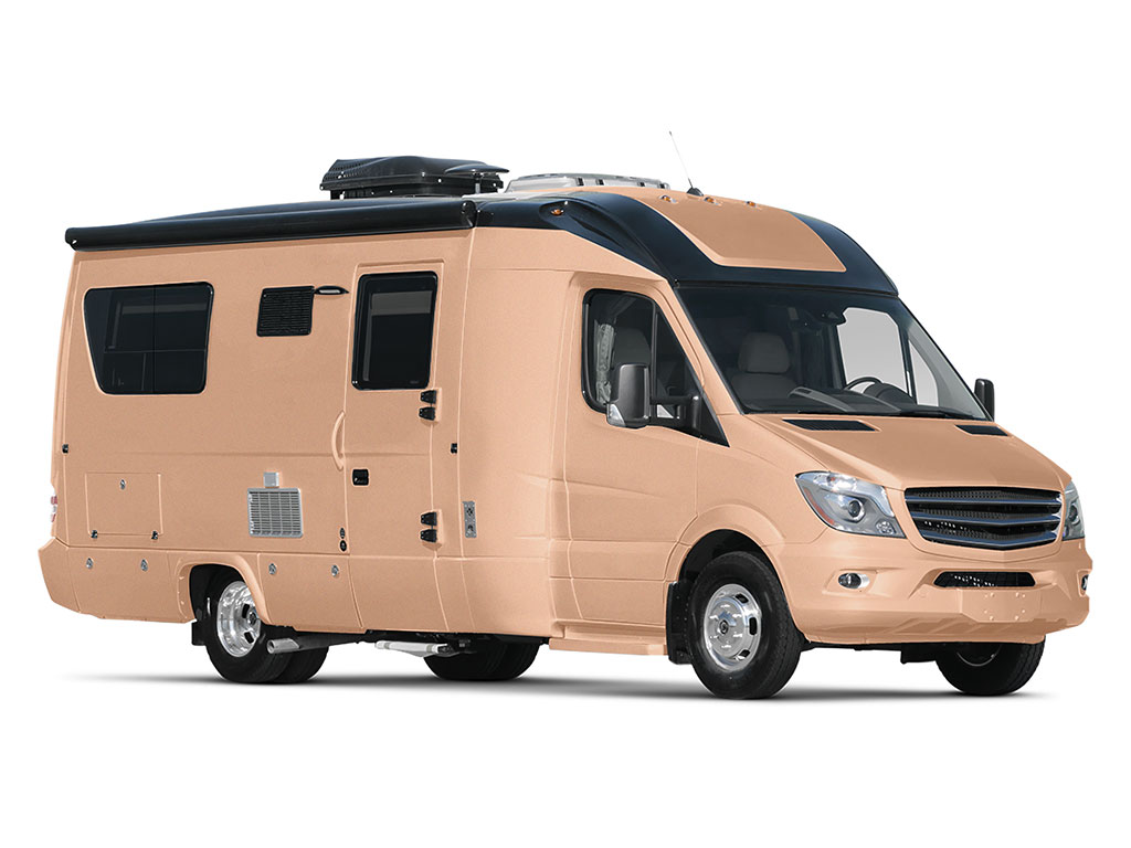 Rwraps Gloss Metallic Champagne Gold Do-It-Yourself RV Wraps