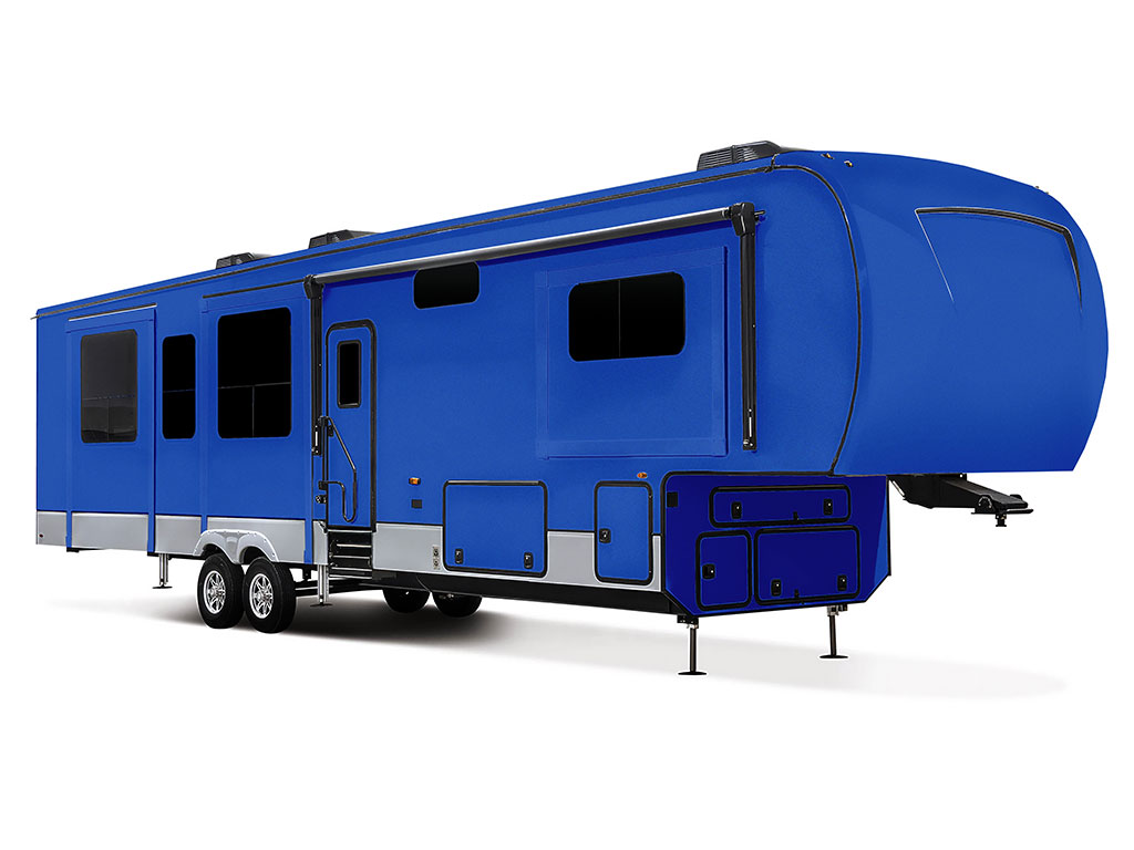 Rwraps Gloss Metallic Dark Blue RV Vinyl Wraps