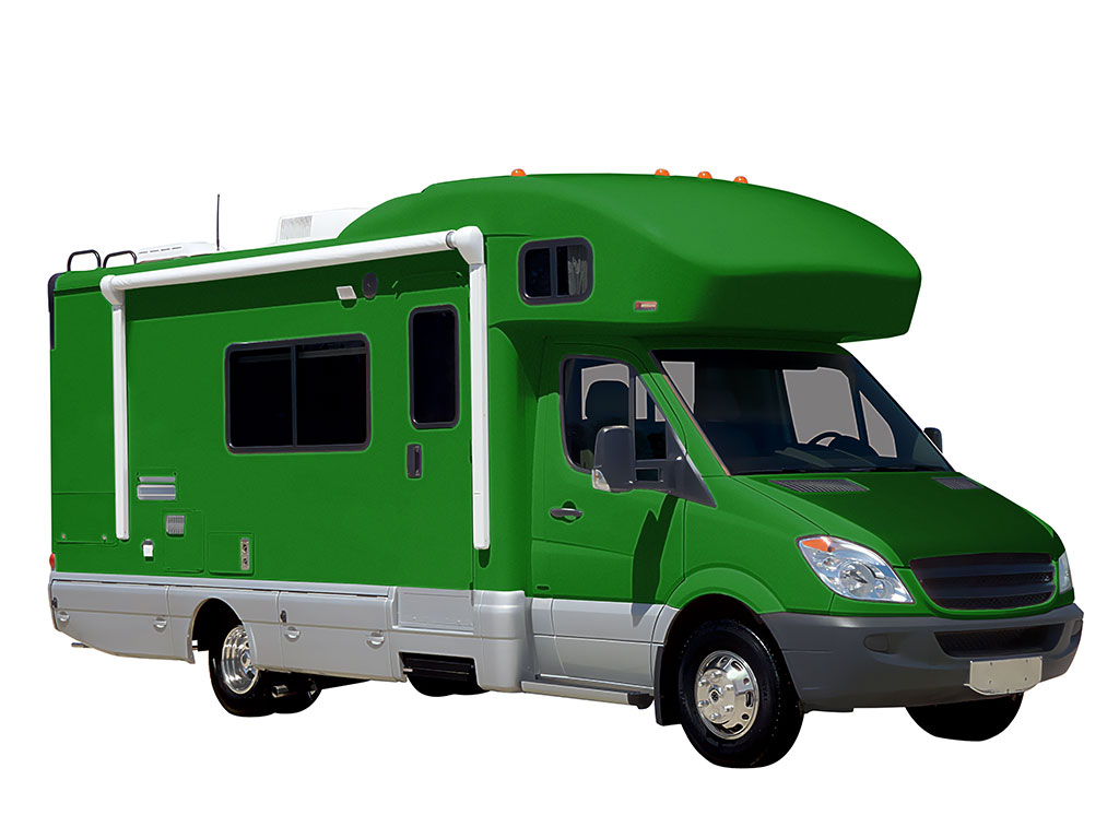 Rwraps Gloss Metallic Dark Green DIY RV Wraps