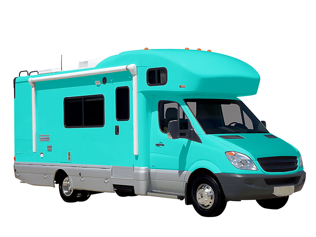 Rwraps Gloss Metallic Lake Blue DIY RV Wraps