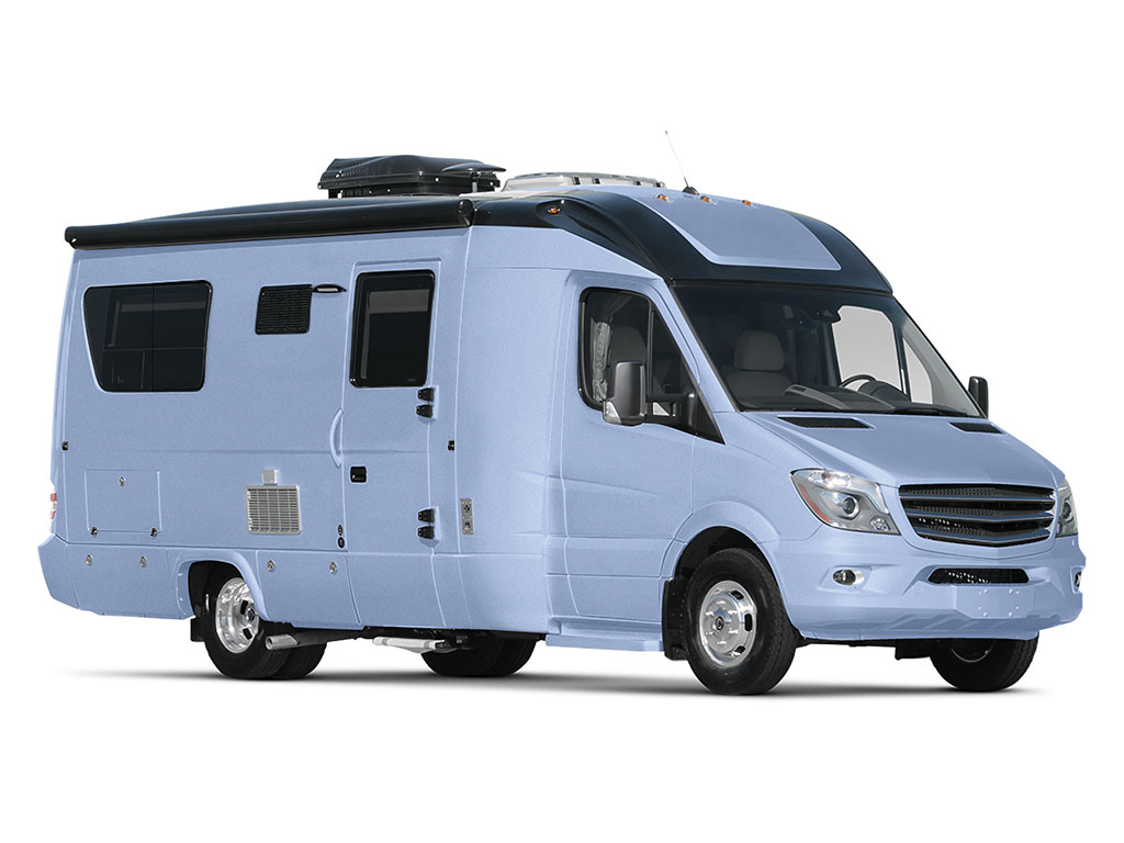 Rwraps Gloss Metallic Mist Blue Do-It-Yourself RV Wraps