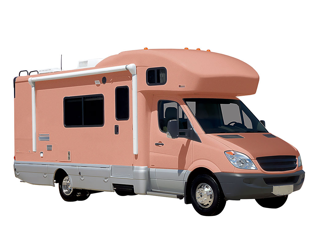 Rwraps Gloss Metallic Rose Gold DIY RV Wraps