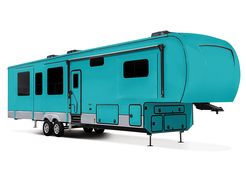 Rwraps Gloss Metallic Sea Green RV Vinyl Wraps