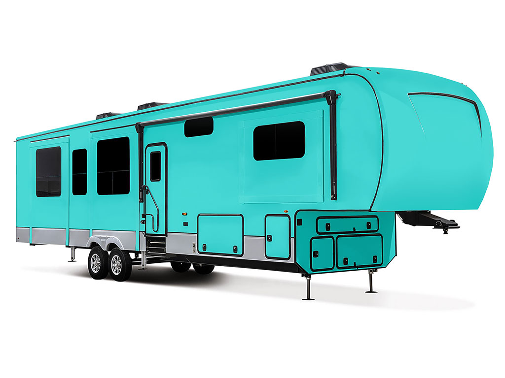 Rwraps Hyper Gloss Turquoise RV Vinyl Wraps