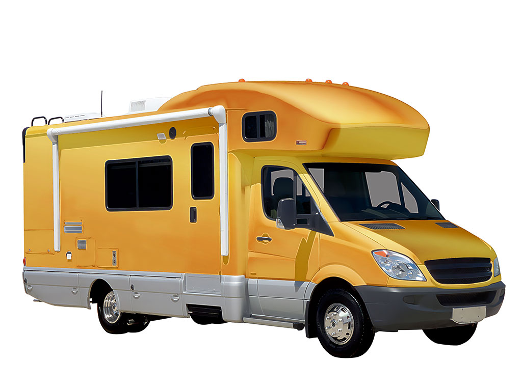 Rwraps Matte Chrome Gold DIY RV Wraps