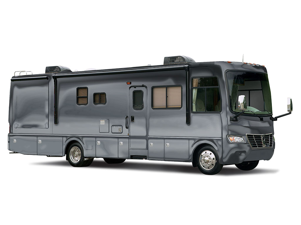 Rwraps Matte Chrome Dark Gray Fog (Metallic) Recreational Vehicle Wraps