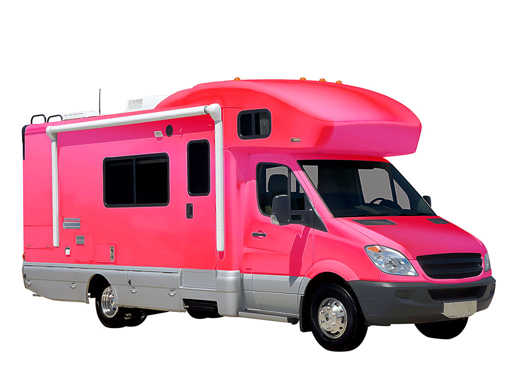 Rwraps Matte Chrome Pink Rose DIY RV Wraps