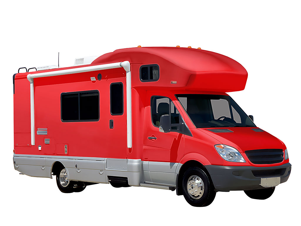 Rwraps Matte Chrome Red DIY RV Wraps