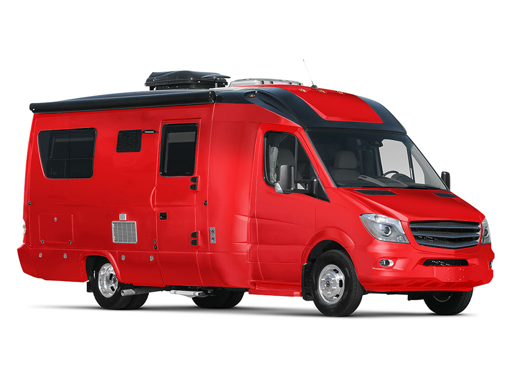 Rwraps Matte Chrome Red Do-It-Yourself RV Wraps