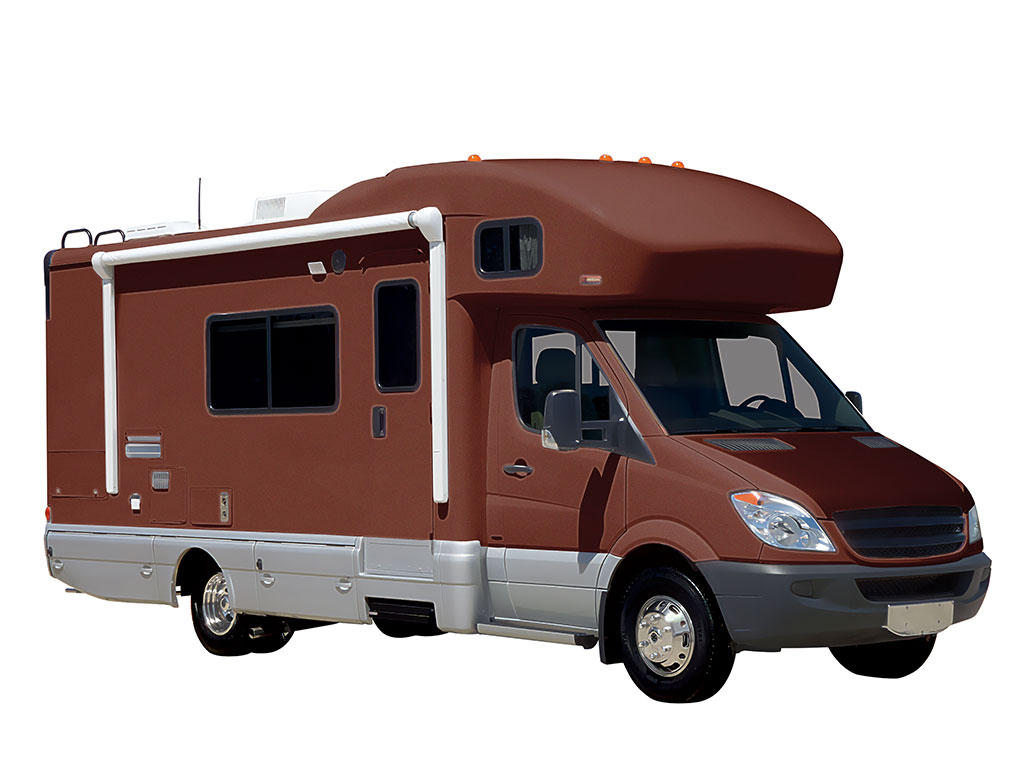 Rwraps Satin Metallic Flame Red DIY RV Wraps