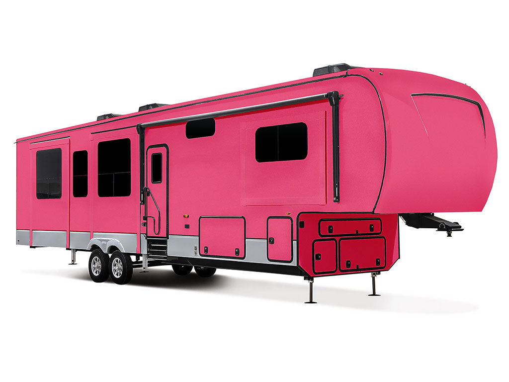 Rwraps Satin Metallic Pink RV Vinyl Wraps