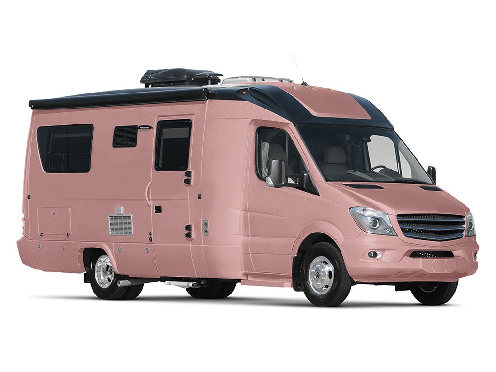 Rwraps Satin Metallic Rose Gold Do-It-Yourself RV Wraps