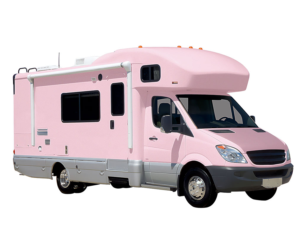 Rwraps Satin Metallic Sakura Pink DIY RV Wraps