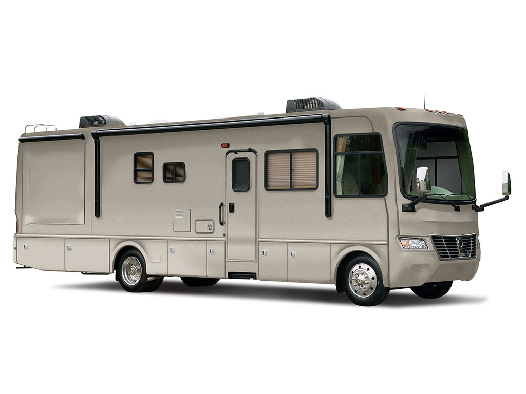 Rwraps Satin Metallic Silver Recreational Vehicle Wraps