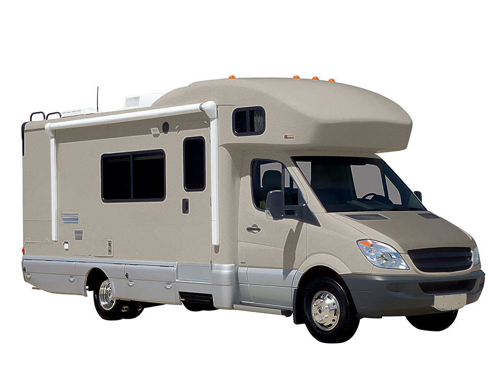 Rwraps Satin Metallic Silver DIY RV Wraps