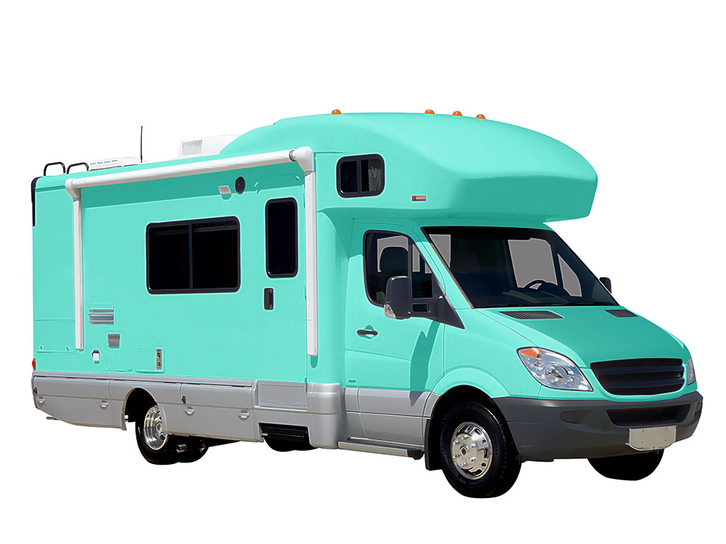 Rwraps Satin Metallic Turquoise DIY RV Wraps