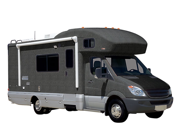 Rwraps Snakeskin Black DIY RV Wraps