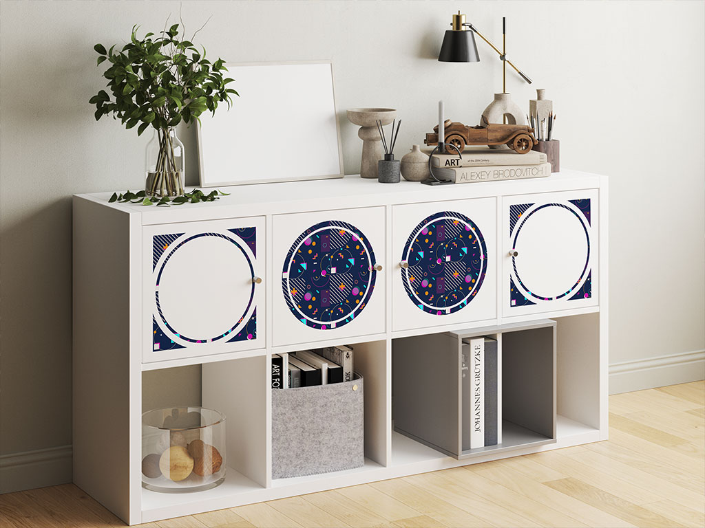 Air War Abstract Geometric DIY Furniture Stickers