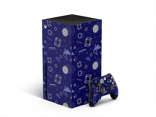 Back Again Abstract Geometric XBOX DIY Decal