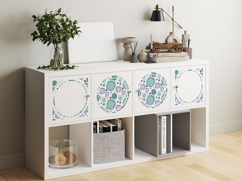 Drip Drop Abstract Geometric DIY Furniture Stickers