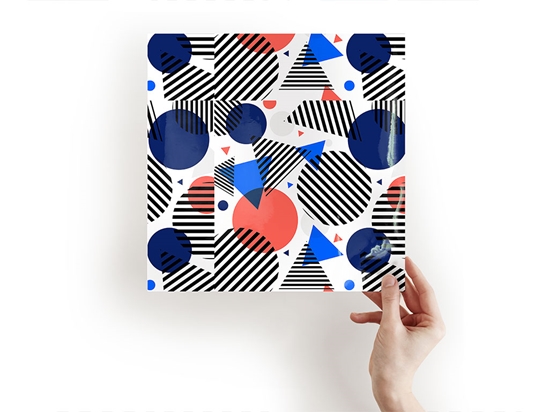 Far Out Abstract Geometric Craft Sheets