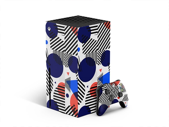 Far Out Abstract Geometric XBOX DIY Decal