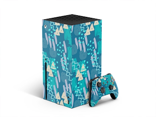 Fred Jones Abstract Geometric XBOX DIY Decal