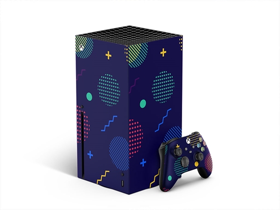 His Dreams Abstract Geometric XBOX DIY Decal