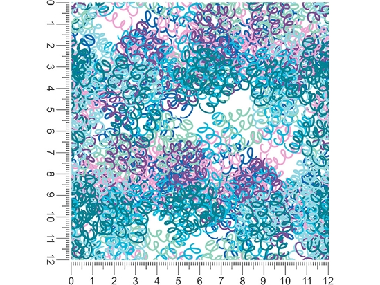 Jazz Doodle Abstract Geometric 1ft x 1ft Craft Sheets