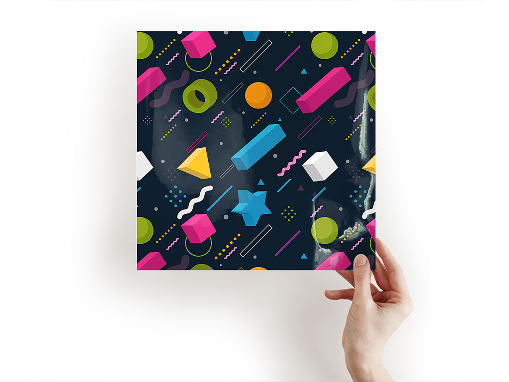 My Stars Abstract Geometric Craft Sheets