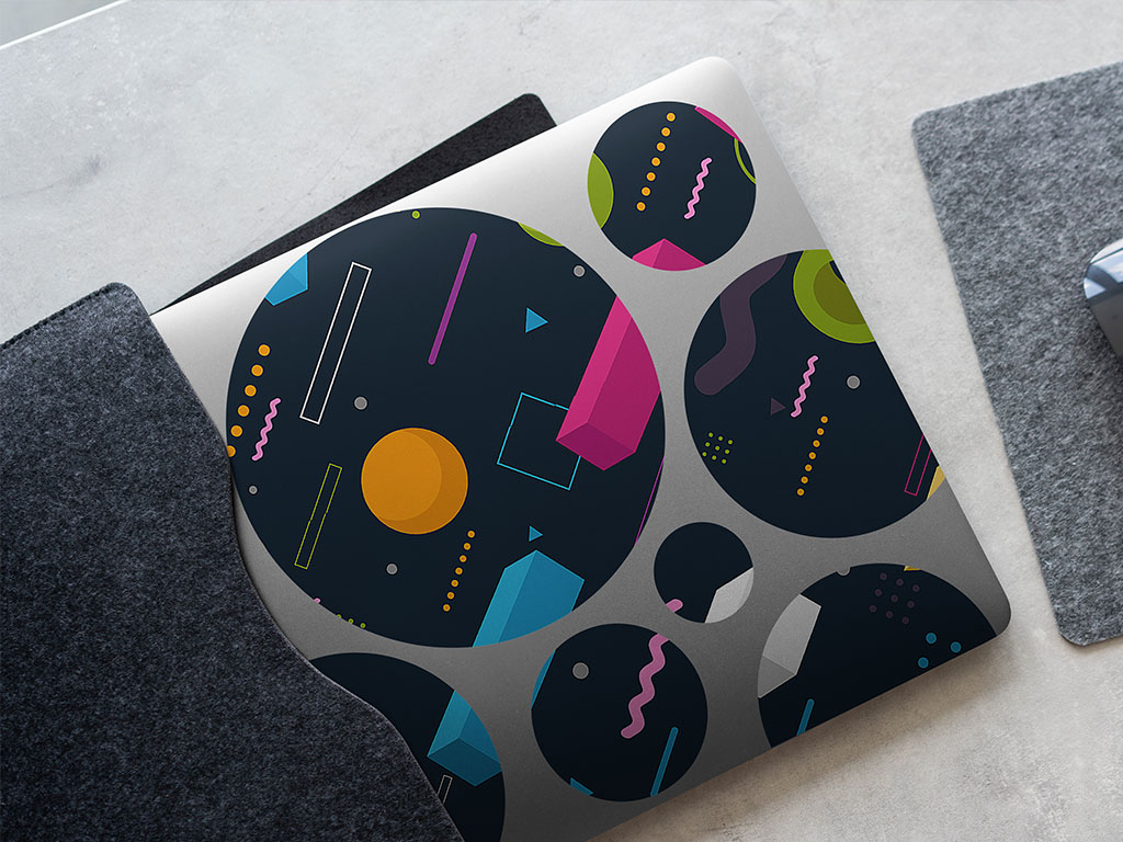 My Stars Abstract Geometric DIY Laptop Stickers