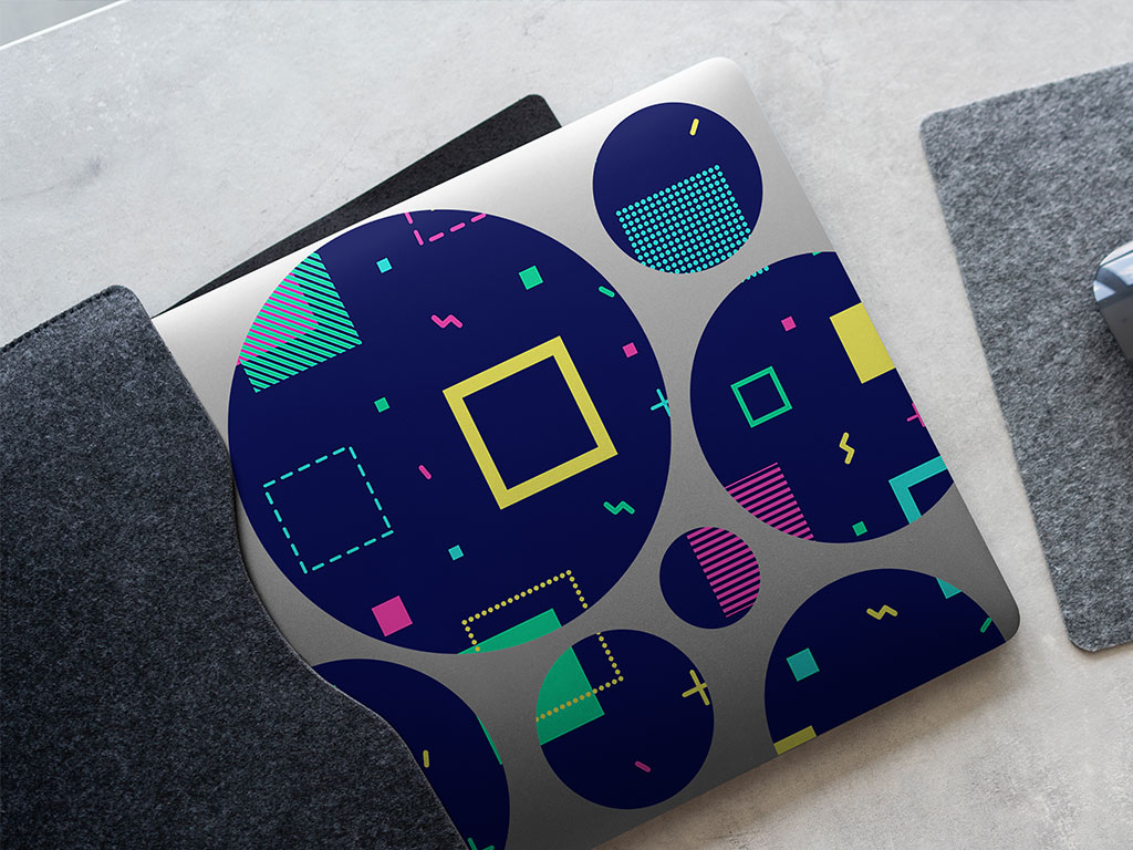 New Medium Abstract Geometric DIY Laptop Stickers