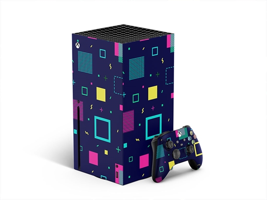 New Medium Abstract Geometric XBOX DIY Decal