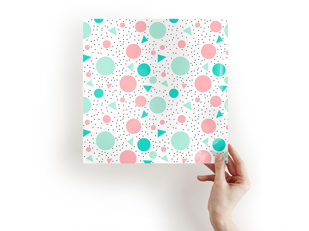 Sweet Dots Abstract Geometric Craft Sheets