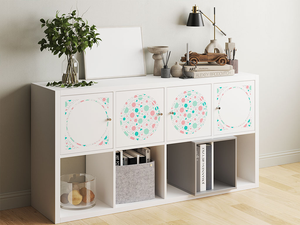 Sweet Dots Abstract Geometric DIY Furniture Stickers