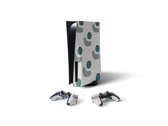 The Lonely Abstract Geometric Sony PS5 DIY Skin