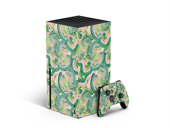 Absinthe Abstract Geometric XBOX DIY Decal