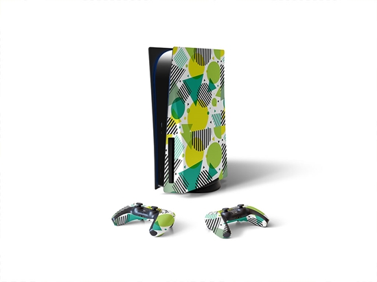 Adams Apple Abstract Geometric Sony PS5 DIY Skin