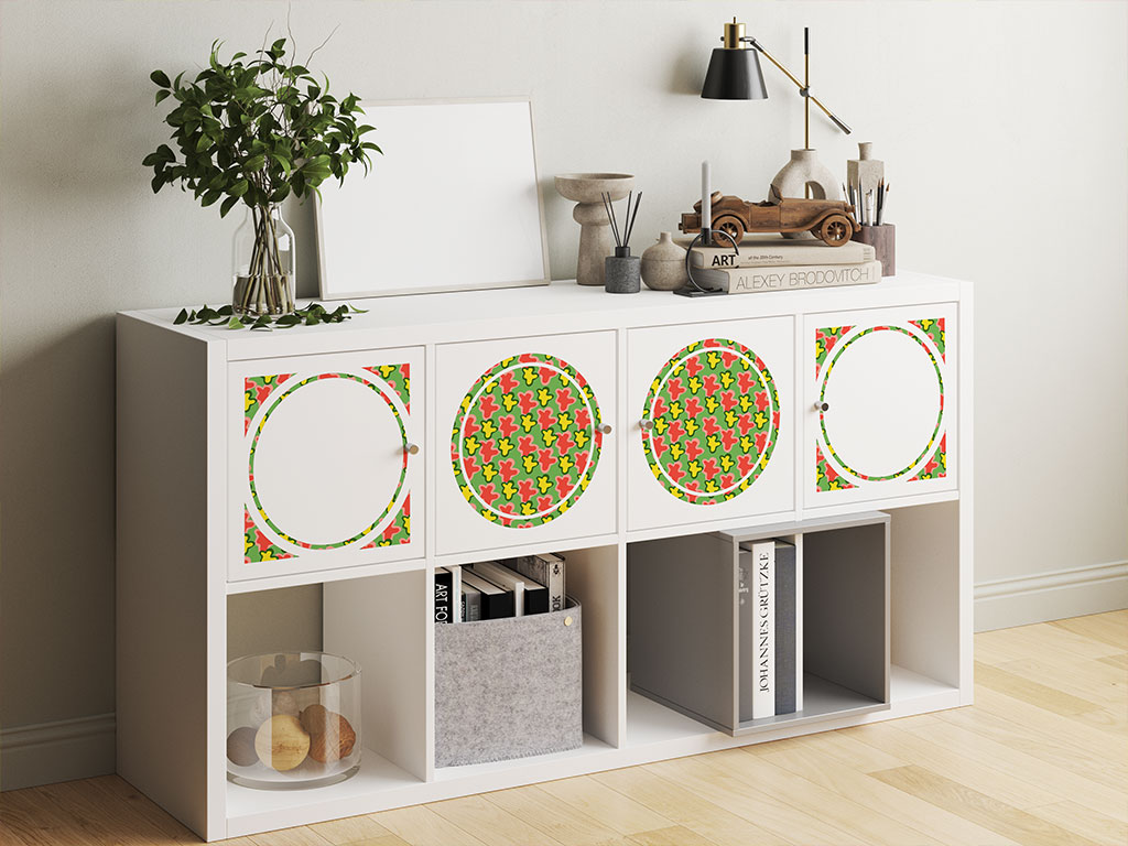 Field Frolic Abstract Geometric DIY Furniture Stickers