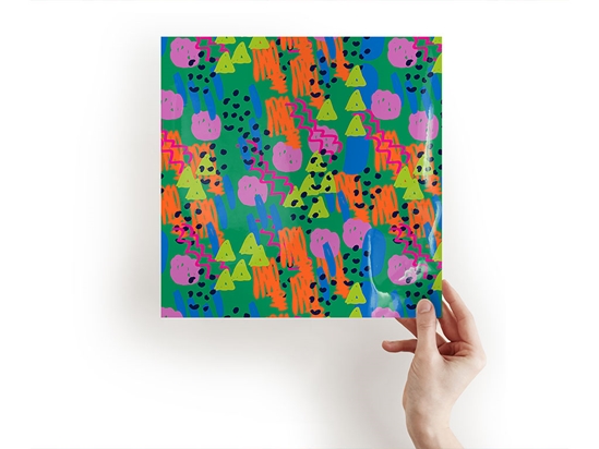 Scientific Amalgamation Abstract Geometric Craft Sheets