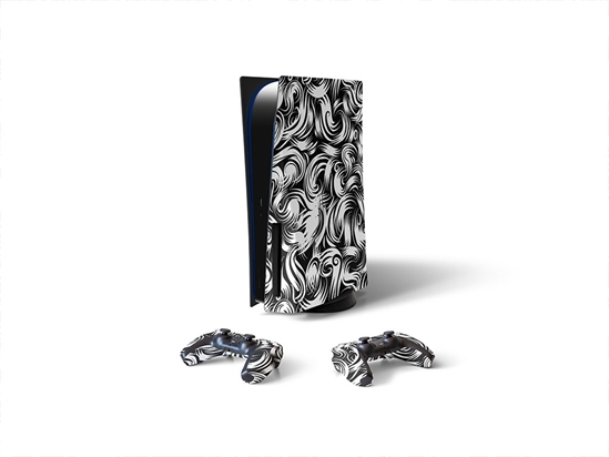 Hairy Ape Abstract Geometric Sony PS5 DIY Skin