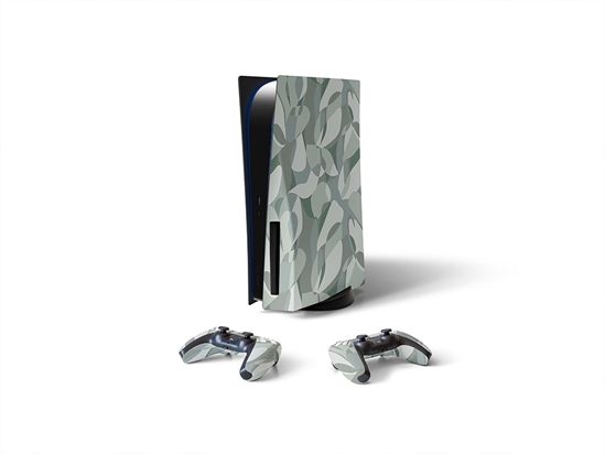 Shimmering Mindscapes Abstract Geometric Sony PS5 DIY Skin