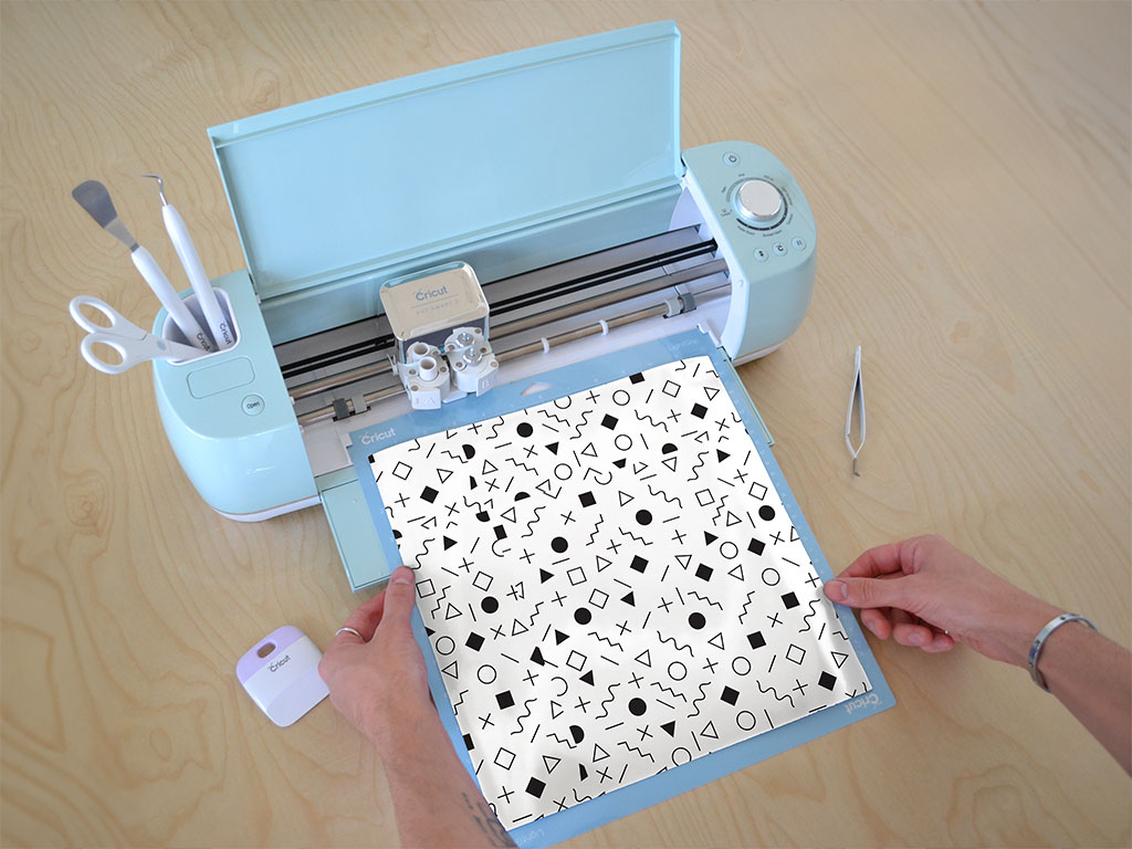 TicTacToe Champion Abstract Geometric Cricut Compatible Vinyl