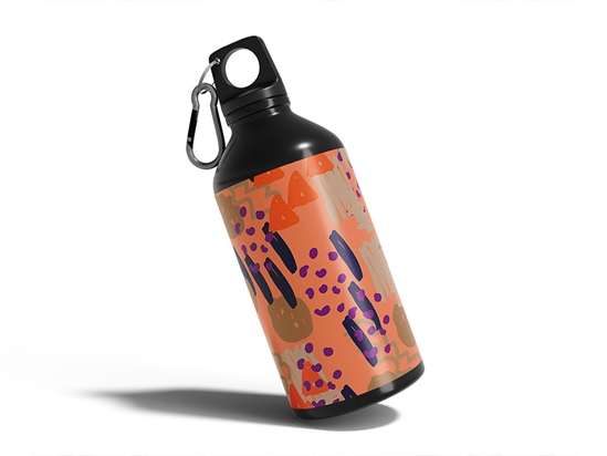 Irish Oraiste Abstract Geometric Water Bottle DIY Stickers