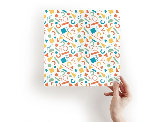 Leaping Mind Abstract Geometric Craft Sheets