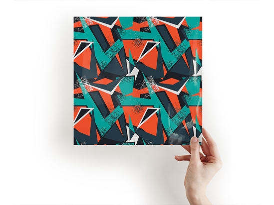Practice Clothes Abstract Geometric Craft Sheets