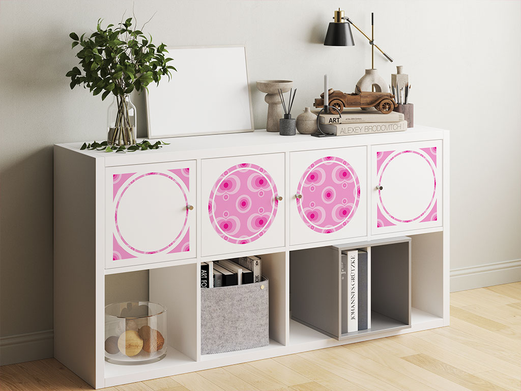 Beating Heart Abstract Geometric DIY Furniture Stickers