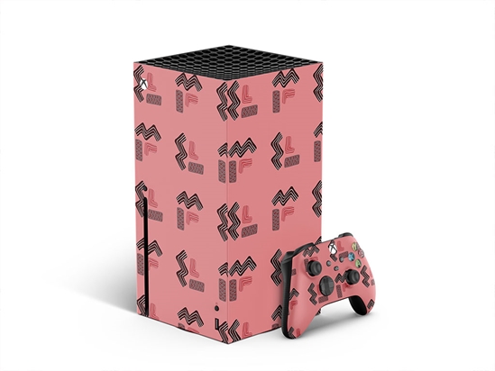 In Bed Abstract Geometric XBOX DIY Decal