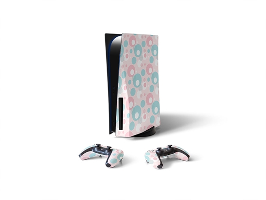 In Your Arms Abstract Geometric Sony PS5 DIY Skin